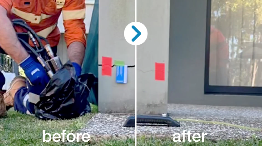 Before & After Underpinning Before & After Underpinning